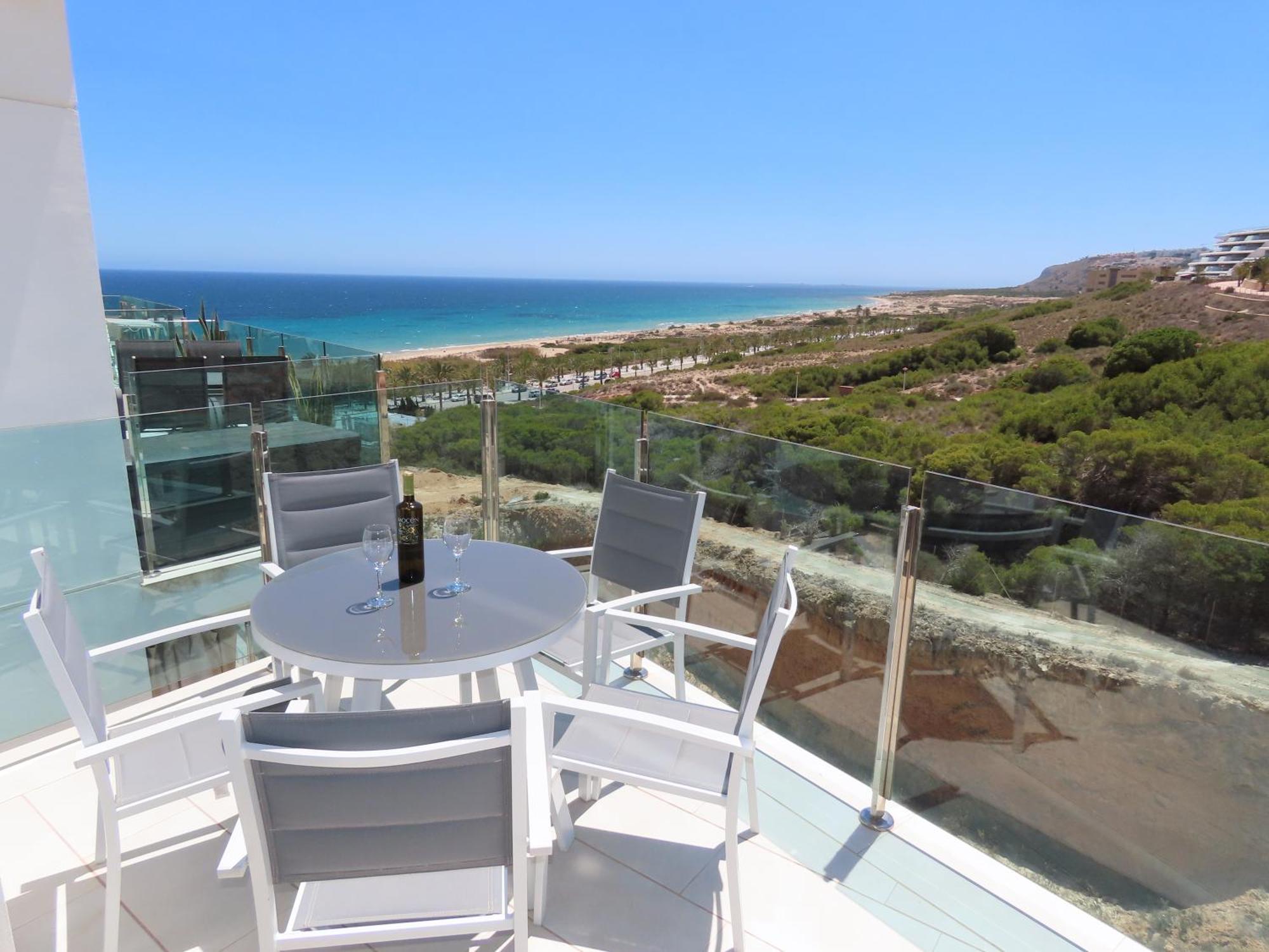 Апартаменты Penthouse Seacoast Ареналес-дель-Соль Экстерьер фото